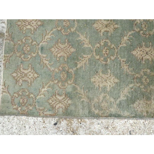 Mid 20th Century Galerie Shabab Collection Mid-20th Century Turkish Anatolian Throw Rug For Sale - Image 5 of 7