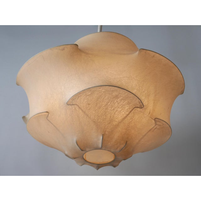 Mid-Century Modern Cocoon Hanging Light, Italy, 1960s For Sale - Image 18 of 18