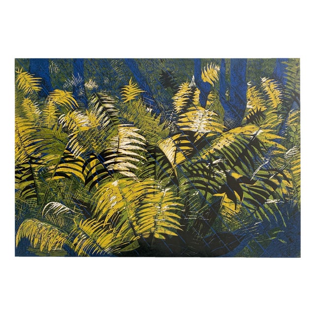 Marta Garbaczewska, Forest 8, 2016, Linocut For Sale