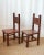 1980s Brazilian Leather and Wood Dining Set - Table and 6 Chairs For Sale - Image 10 of 18