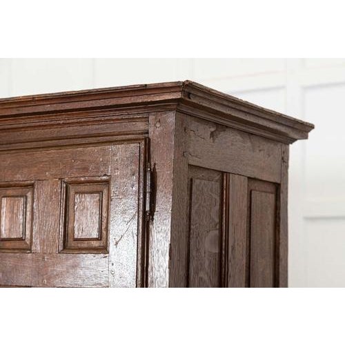 Large 18th Century French Oak Housekeepers Cupboard, 1760s For Sale - Image 14 of 18