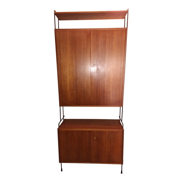German Teak Omnia Shelf from Hilker, 1960s For Sale