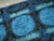 Large Danish Abstract Blue Wool Rya Rug in Ege Style, 1960s For Sale - Image 6 of 9