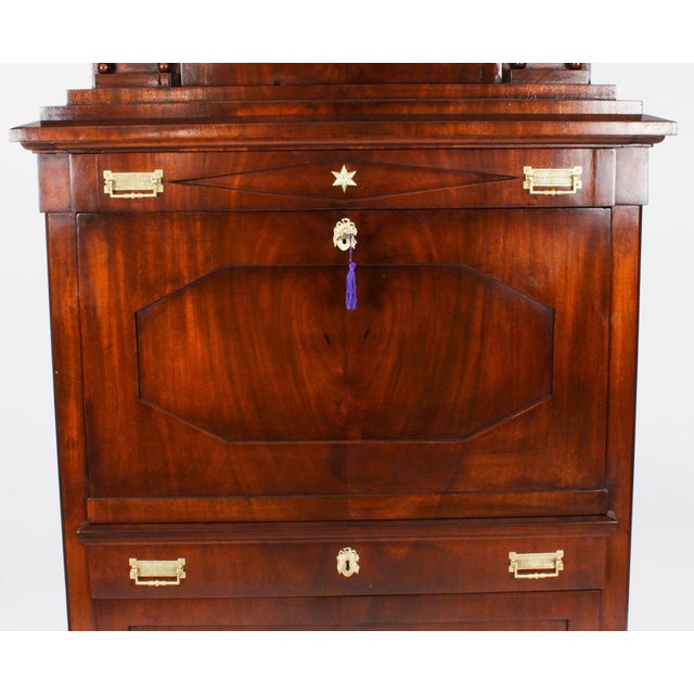 19th Century Biedermeier Secretary For Sale - Image 4 of 18