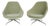 About a Lounge Chair AAL 91 Lounge Chair from Hee Welling, 2010s, Set of 2 For Sale