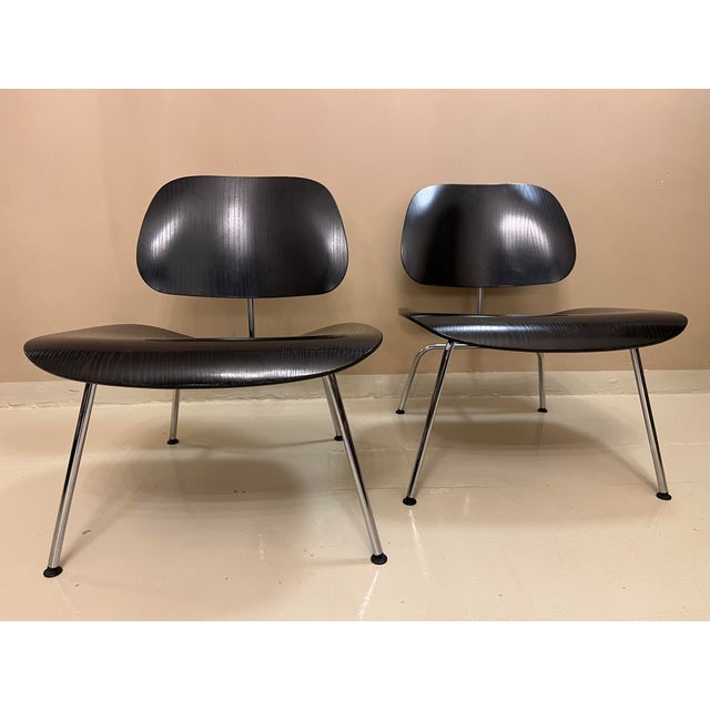 LCM Chair in Ebonized Ash by Charles and Ray Eames for Vitra, 2001 For Sale - Image 10 of 10