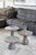 Stone Peso Minimalist Round Side Table in Limestone by Depping & Jørgensen For Sale - Image 7 of 9