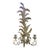 Mud Century Three Arm Gilt Wood Italian Wall Sconce for Candles, Signed Made in Italy For Sale