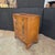 Wood Early 20th Century English Burl Walnut 4 Drawer Chest With Brass Handles on Bracket Feet For Sale - Image 7 of 15
