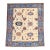 8 X 10 Modern Sultanabad Designed Wool Rug Handmade in Tan and Blue For Sale