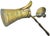 Early 20th Century Handmade Calligraphy-Engraved Moorish Brass Coffee Pot Accent For Sale - Image 9 of 13