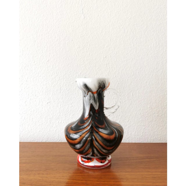 1960s Vintage Opaline Vase by Carlo Moretti for Vb / Vetreria Borgonovo, Italy, 1960s For Sale - Image 5 of 12