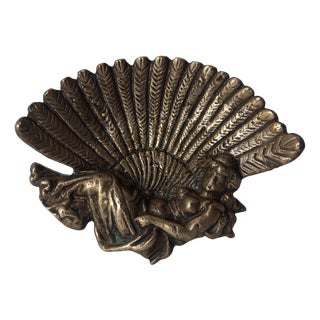 Art Nouveau Bronze Ashtray or Catchall, 1930s For Sale