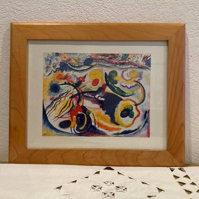 Printmaking Materials Kandinsky Deluge & the Last Judgement Painting Print For Sale - Image 7 of 9