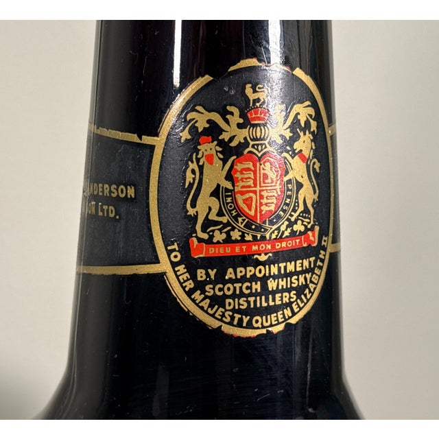 Vintage Oversized Vat 69 Blended Scotch Whisky Display Bottle For Sale - Image 4 of 9
