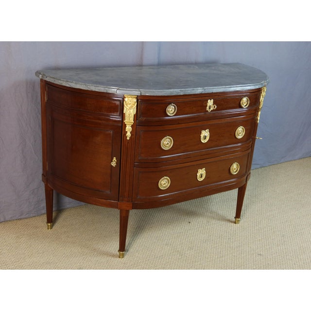 Louis XVI Wooden Chest of Drawers For Sale - Image 14 of 15