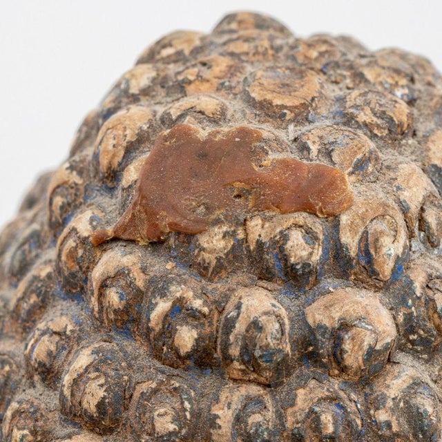 Chinese Polychrome Painted & Carved Wood Buddha For Sale In New York - Image 6 of 7