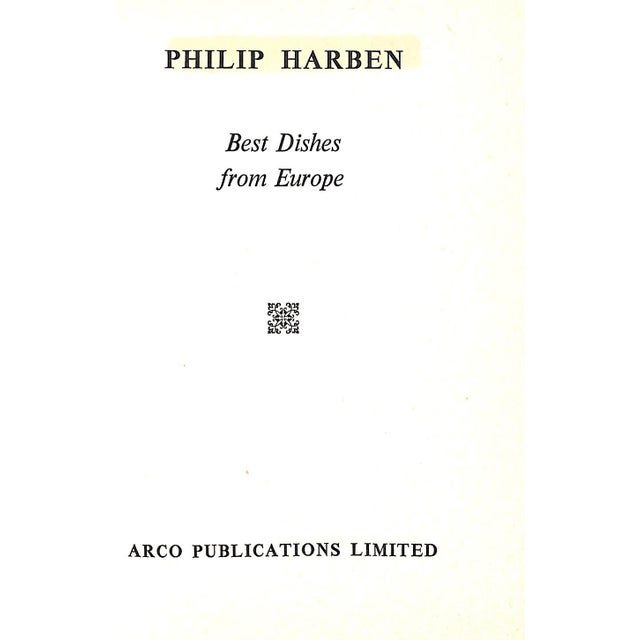 HARBEN, Philip [93] pp. Arco Publications Limited 1958 7 1/2" x 5 1/4"