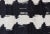 Abstract Modern Abstract-Modern Black and White Rug by Keivan Woven Arts 9'6 X 12'1 For Sale - Image 3 of 9