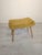 Mid-Century Modern Pouffe in Yellow, 1960s For Sale - Image 6 of 12