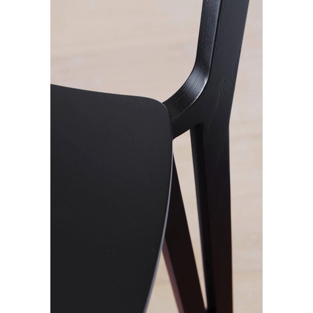 Early 21st Century H.E.A.D. Chair in Black Stained Ash by Adentro Studio & Federico Pozzi, 2016 For Sale - Image 5 of 11