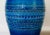 Vintage Italian Vase - Bitossi Blue For Sale In Providence - Image 6 of 6