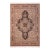 Shabby Chic Medallion 1990's Pak-Persian Black/Gray Wool Rug - 8'2'' X 10'2'' For Sale