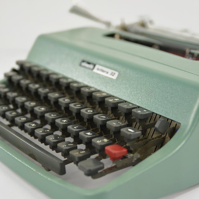 1960s Suitcase Typewriter, Olivetti Lettera 32, Spain
