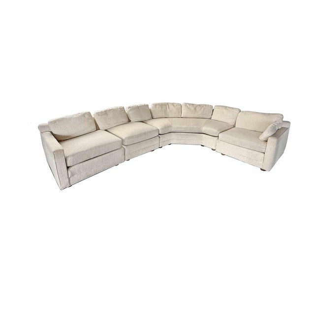 1980s Sectional Sofa Henredon Circa 1980’s For Sale - Image 5 of 7
