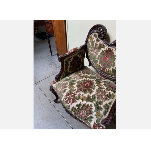 Antique Louis XV Historicism Armchair, 1890 For Sale - Image 9 of 11
