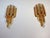 Vintage Murano Wall Sconce with Quadriedri Amber and Trasparent Prism, 1990, Set of 2 For Sale - Image 13 of 13