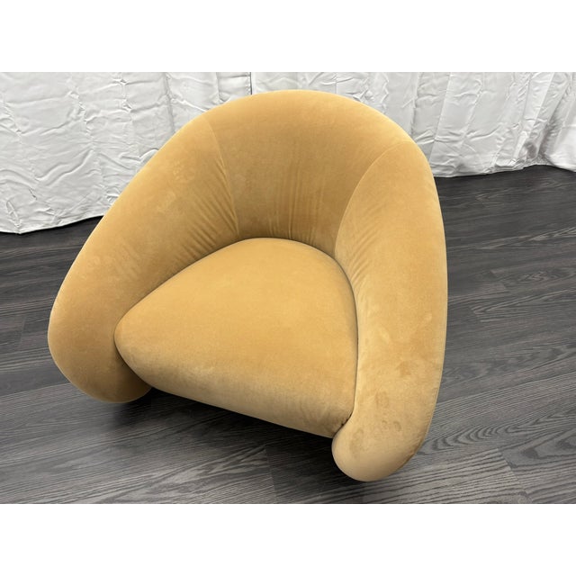 Rh Reyna Swivel Chair For Sale - Image 12 of 18
