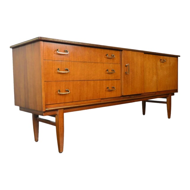 Beautility Credenza in Mahogany With Secret Bar For Sale