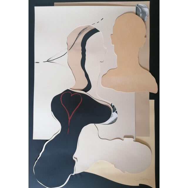 Stefano Mazzolini, CUURO, Mixed Media on Paper For Sale - Image 10 of 10