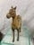 1930s Vintage Iron Full Bodied Horse Doorstop For Sale - Image 5 of 9