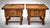Up for grabs here is a stunning pair of bedside tables by barker & stonehouse. made using solid fruit woods and granite...