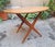 Round Wooden Dining Table, 1950s, in Good conditions. Designed 1950 to 1959