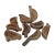 Vintage old wood moon grain dish scoop spoon from north India. Each hand carved dish is unique and varies in size. Each...