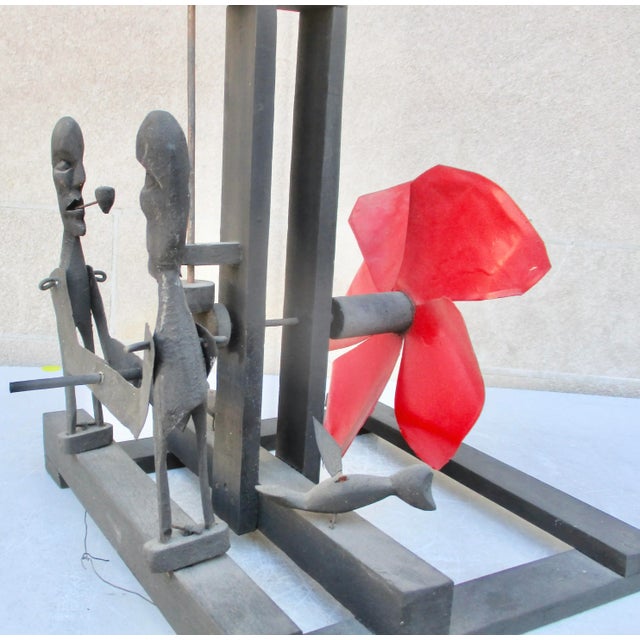 Black Adriano Jordan De Souza Olinda Pe Brazil Wooden Sculpture For Sale - Image 8 of 16