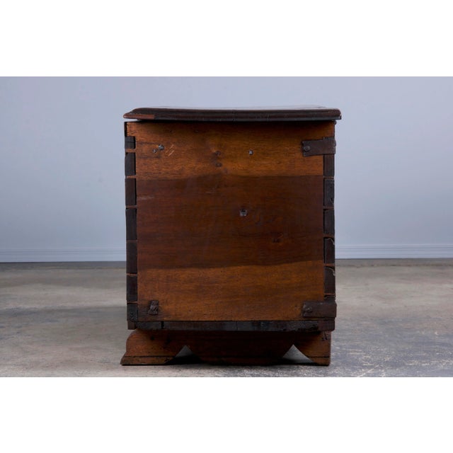 18th Century French Renaissance Carved Walnut Chest For Sale - Image 9 of 12