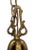 Antique Art Deco Bronze 5 Arm Chandelier For Sale - Image 4 of 8