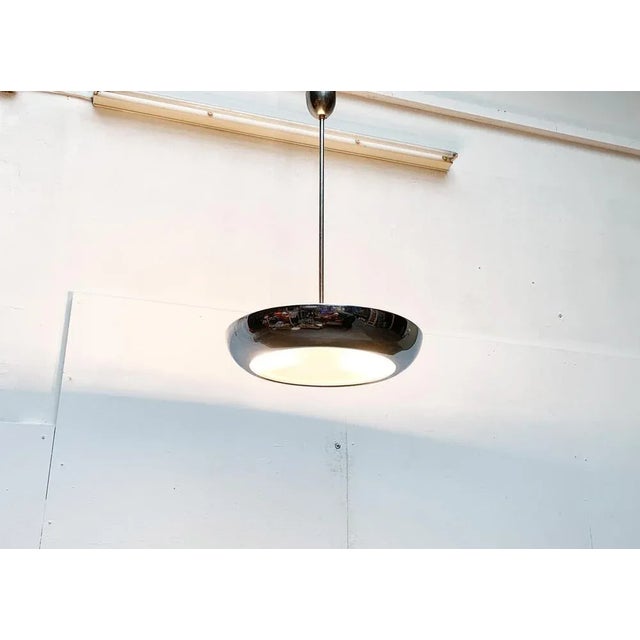Mid-Century Modern Mid-Century Czech Ceiling Pendant Lamp by Josef Hurka for Napako For Sale - Image 3 of 18