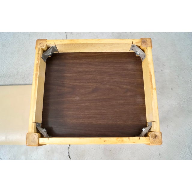 1950’s Mid-Century Modern Birch Piano Stool For Sale - Image 12 of 12