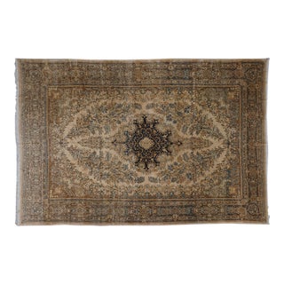 Circa 1930 Kerman Rug For Sale