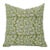 Fabdivine Artisan Block Print Throw Pillow Cover 16x16 Inch Duck Canvas-Heart Vine For Sale