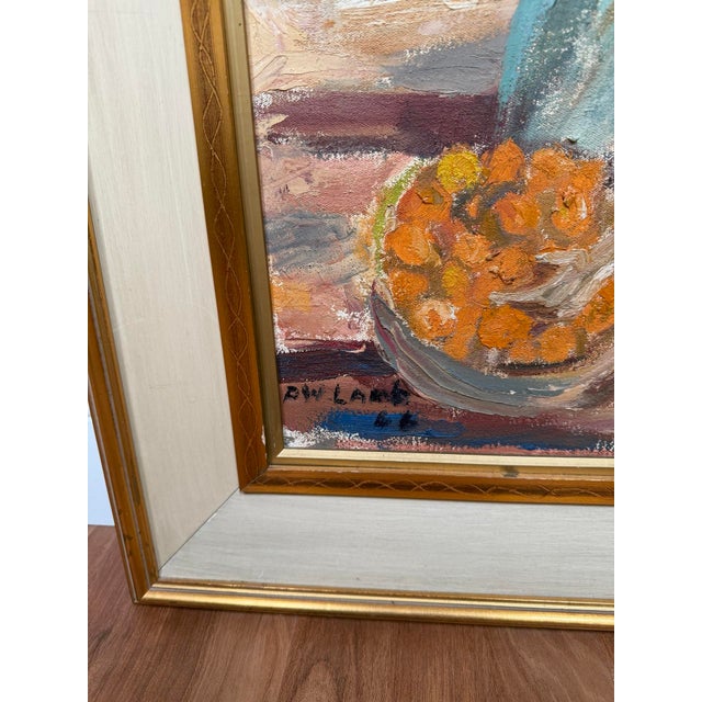 1946 P. W. Lamb South African Impressionist Durban Market Oil Painting For Sale - Image 10 of 18