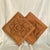 Rustic carved wood panels. Great to embellish furniture or hang for decor.