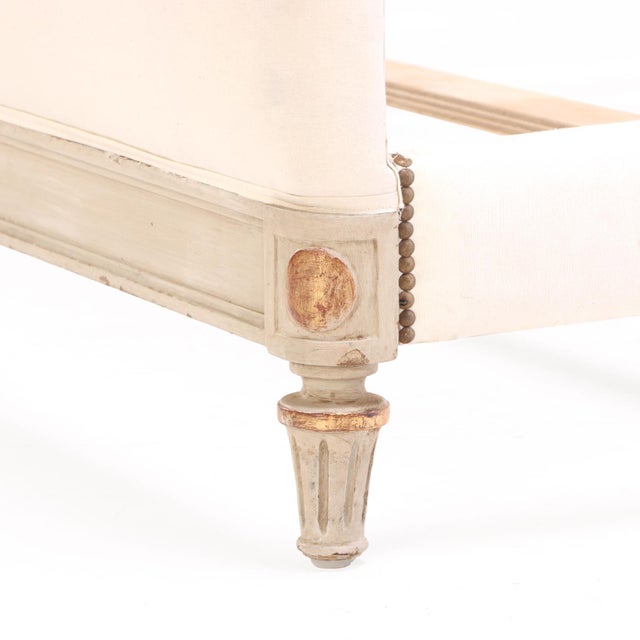 1930s A French Directoire Style Queen Size Bed, C. 1930. For Sale - Image 5 of 7