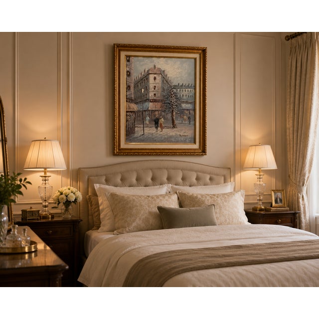 The Caroline Burnett Impressionist Signed Painting is an original work created by the artist in France during the 1890s...