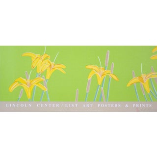 Alex Katz "Day Lilies" 1992 Serigraph Poster For Sale